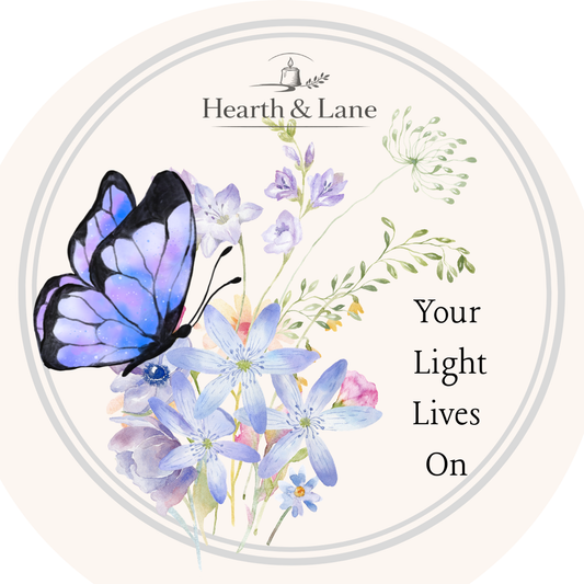 Butterfly Memory Candle