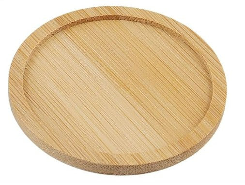 Natural Bamboo Candle Coaster