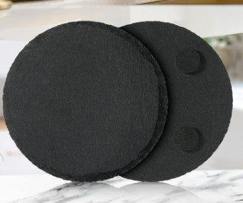 Black Slate Coasters