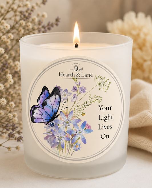 Butterfly Memory Candle