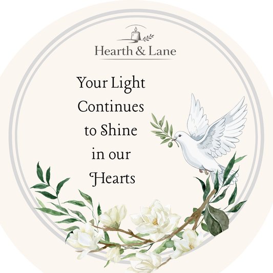 Dove Memory Candle