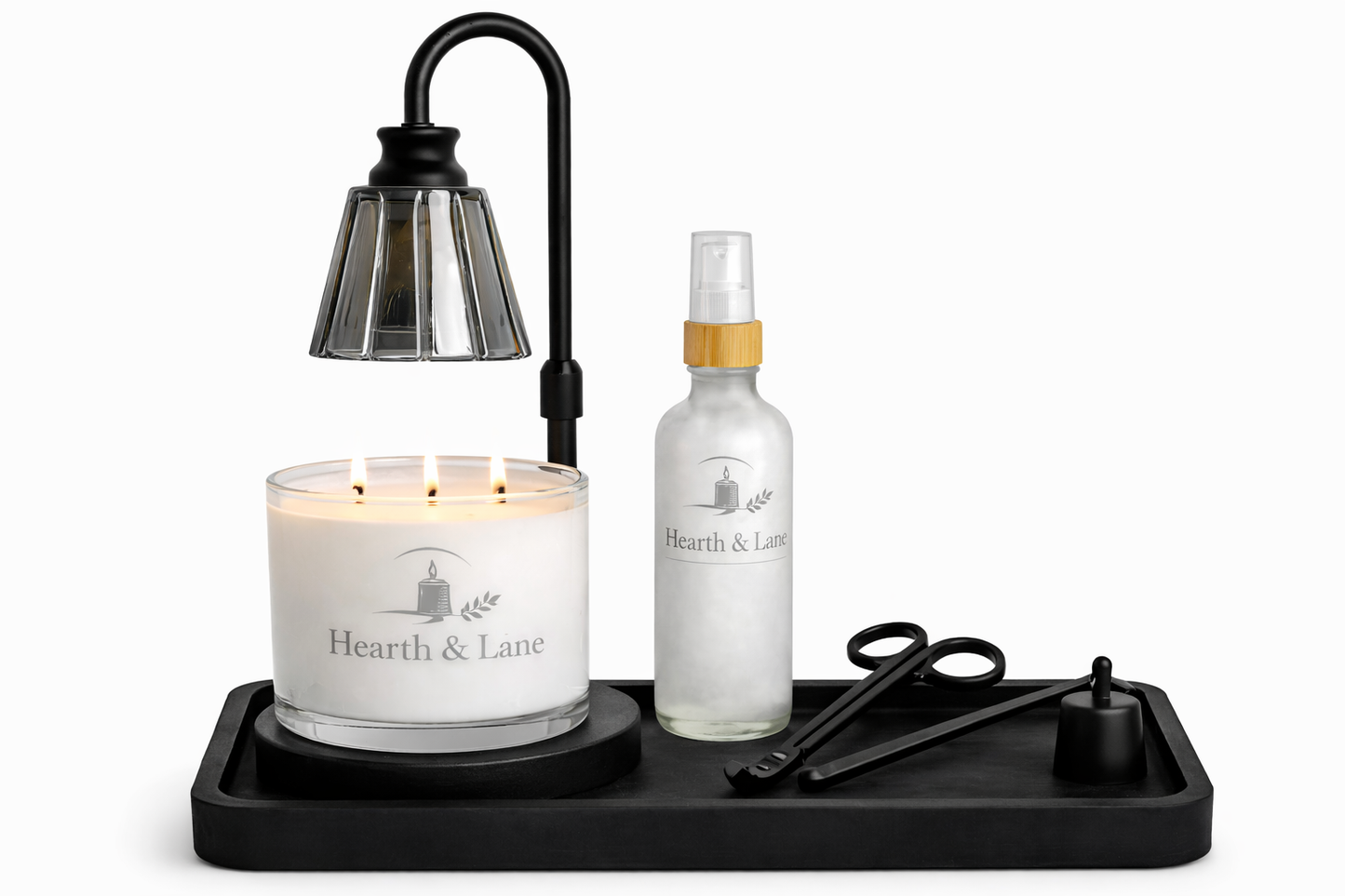 Hearthlight Gift Set | Luxury Candle Gift Set with Warmer