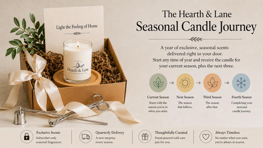 The Hearth & Lane Seasonal Candle Journey