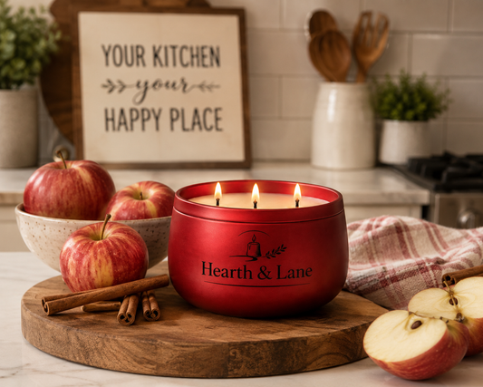 Apple Candles for Fall