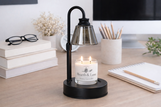 Black Tinted Glass Warmer