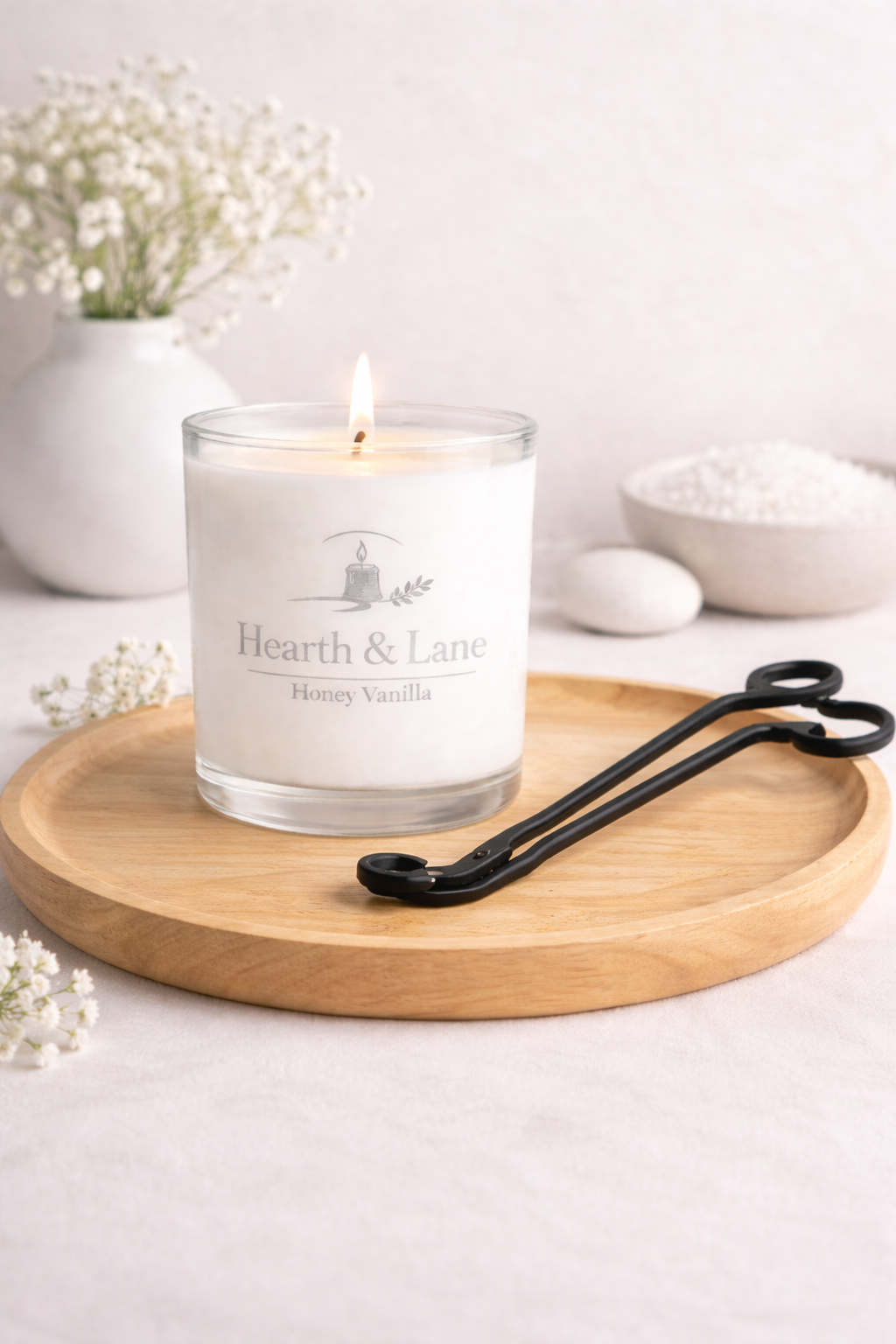 Candle Wick Trimmer - black